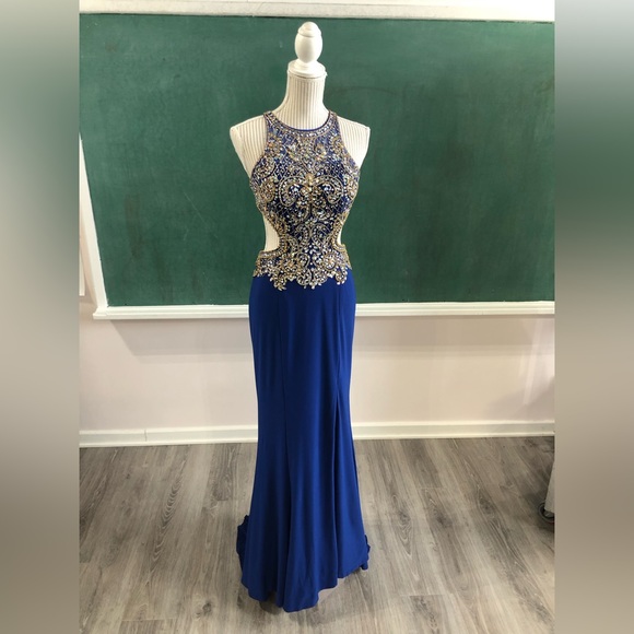 LIQUIDATION - Prom dress - small - Picture 1 of 8